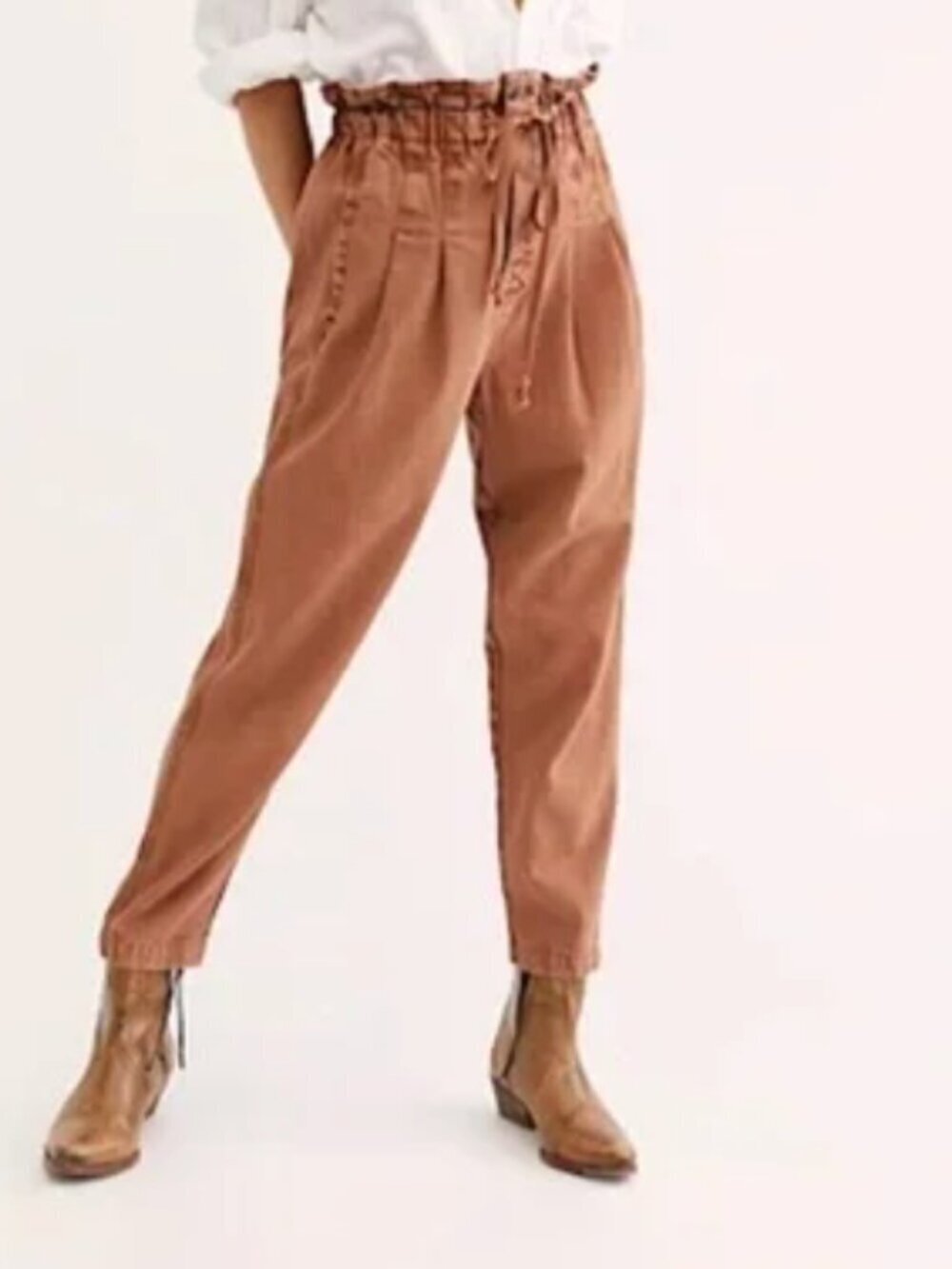Free People Margate Pleated Trousers